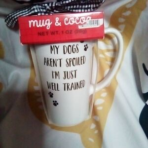 Brand New White Mug With Cocoa